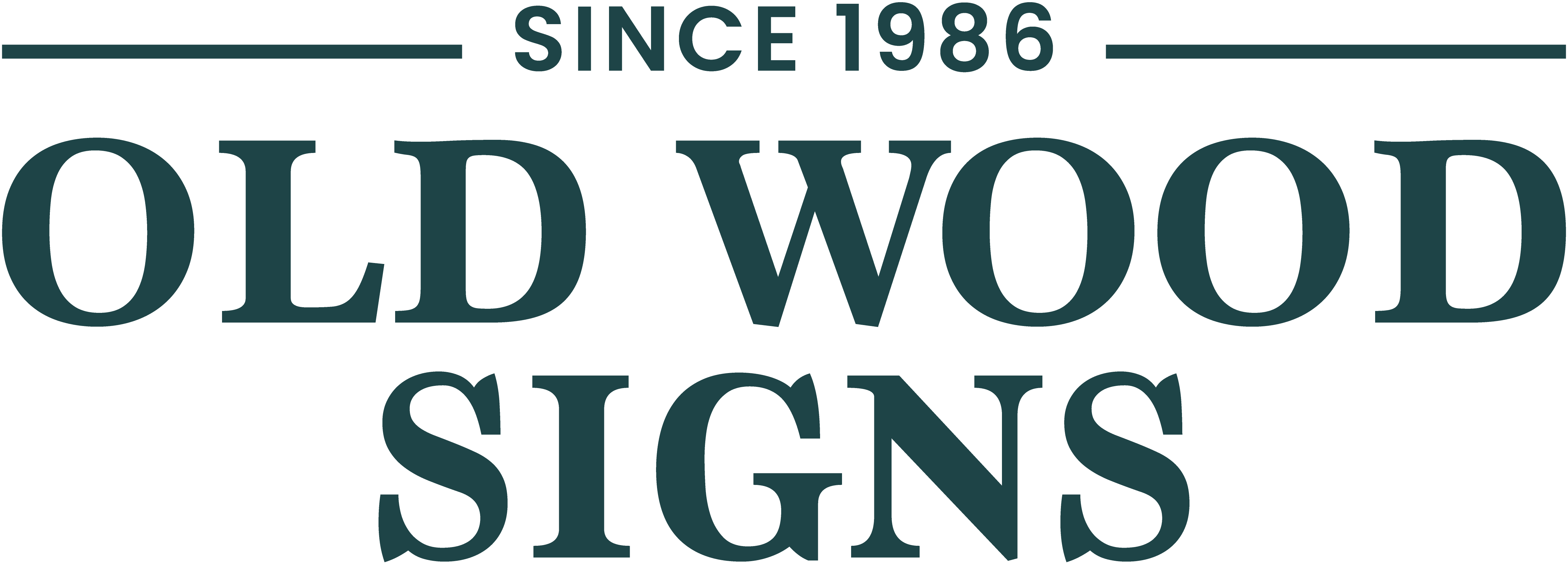 Old Wood Signs Logo