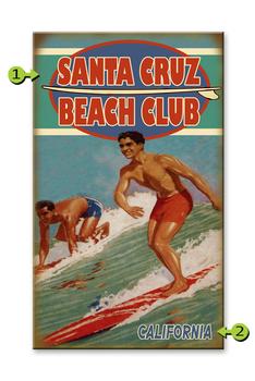 Surf Club Sign Product Thumbnail