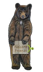 Welcome Friends - Bear Only Product Thumbnail