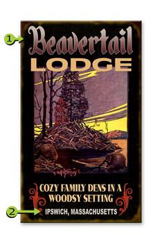 A sign for your Lodge or Den Product Thumbnail
