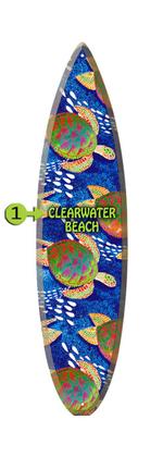 Psychedelic Sea Turtles Surfboard Product Thumbnail