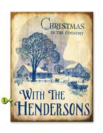 Christmas in the Country - Personalized Product Thumbnail