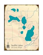 Sauble Lakes, Lake County, Michigan Product Thumbnail