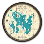 Echo Lake Montana on a Barrel Map Product Thumbnail