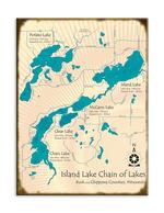Island Lake Chain of Lakes by Lake Art (© Lake Art LLC) Product Thumbnail