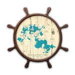 Minocqua Chain of Lakes Ship Wheel Product Thumbnail