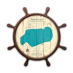Pleasant Lake Minnesota Ship Wheel Product Thumbnail