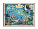 Vintage Map of a Hawaiian Vacation Product Thumbnail