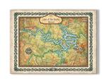 Historic Lake of the Ozarks Vintage Map Product Thumbnail