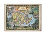 Historic Savannah Georgia Vintage Map Product Thumbnail