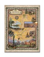 Vintage Map of Majestic National Parks Product Thumbnail