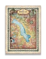 Historic Vintage Map of Whitefish Lake II Product Thumbnail