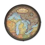 The Great Lakes Vintage Map Product Thumbnail