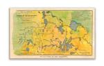 Historic Vintage Map of the Headwaters of the Mississippi Product Thumbnail