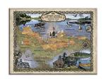 Boundary Waters Minnesota Vintage Map Product Thumbnail