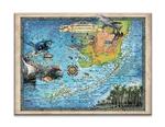 Florida Keys Beaches and Diving Map Product Thumbnail