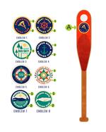 Rounded Red Oar Product Thumbnail