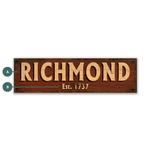 Old Town Charm Sign - Red Product Thumbnail